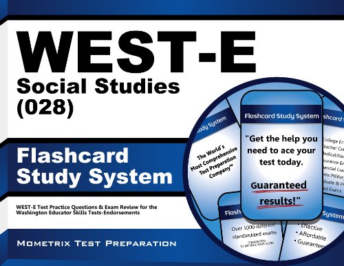 Cover of WEST-E Social Studies (028) Flashcard Study System: WEST-E Test Practice Questions & Exam Review for the Washington Educator Skills Tests-Endorsements (Cards)