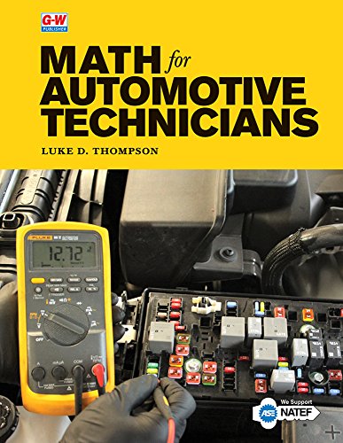 Cover of Math for Automotive Technicians