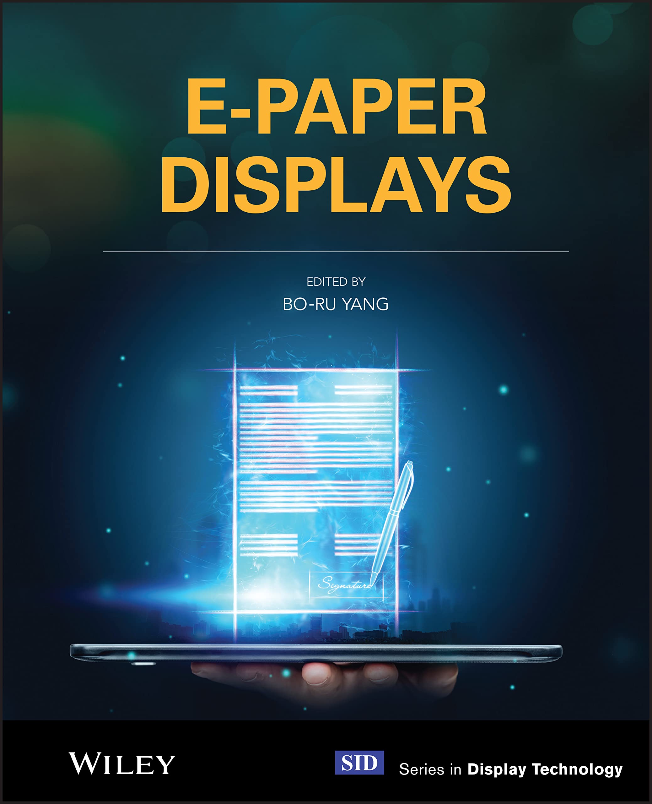 Cover of E-Paper Displays (Wiley Series in Display Technology)