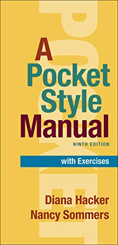 Cover of A Pocket Style Manual With Exercises
