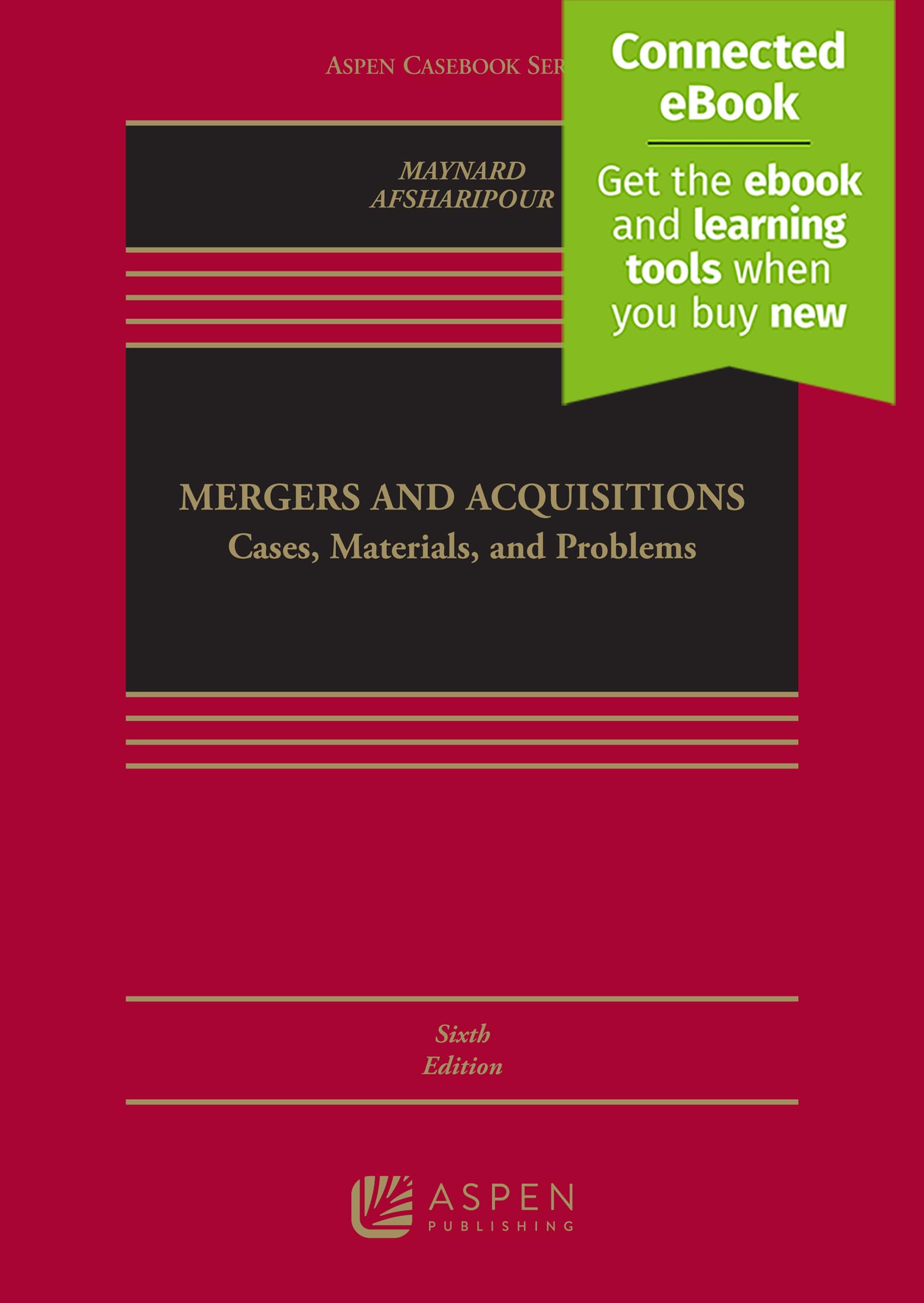 Cover of Mergers and Acquisitions: Cases, Materials and Problems Connected Ebook (Aspen Casebook)