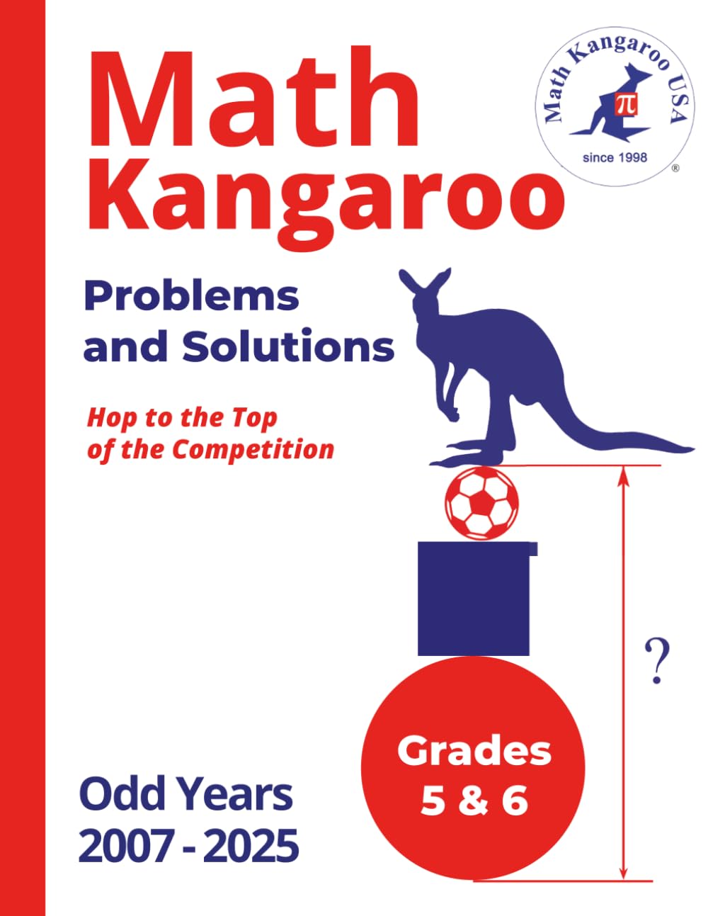 Cover of Math Kangaroo Problems and Solutions - Grades 5 & 6 - Odd Years