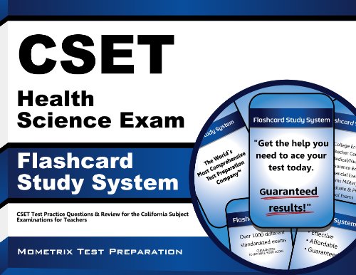 Cover of CSET Health Science Exam Flashcard Study System: CSET Test Practice Questions & Review for the California Subject Examinations for Teachers (Cards)