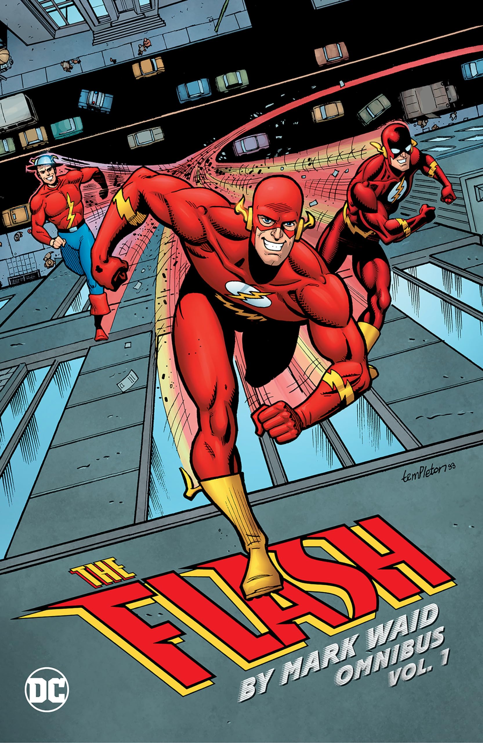Cover of The Flash by Mark Waid Omnibus Vol. 1 (The Flash Omnibus)