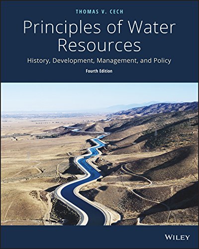 Cover of Principles of Water Resources: History, Development, Management, and Policy