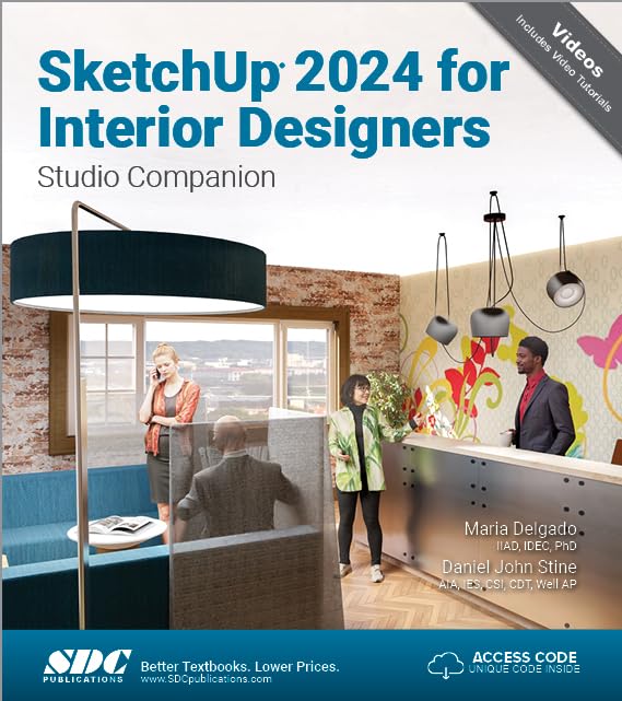 Cover of SketchUp 2024 for Interior Designers: SketchUp 2024 for Interior Designers