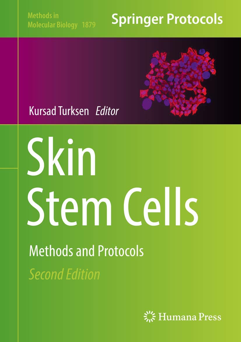 Cover of Skin Stem Cells: Methods and Protocols (Methods in Molecular Biology, 1879)