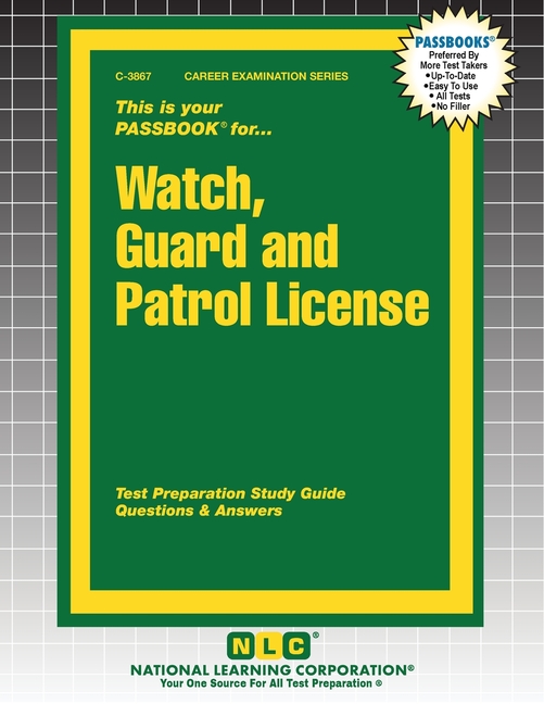 Cover of Watch, Guard and Patrol License
