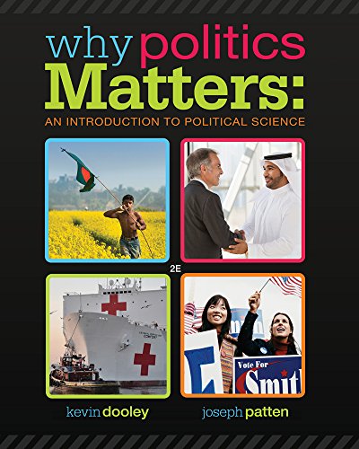 Cover of Why Politics Matters: An Introduction to Political Science (Book Only)