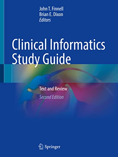 Cover of Clinical Informatics Study Guide: Text and Review