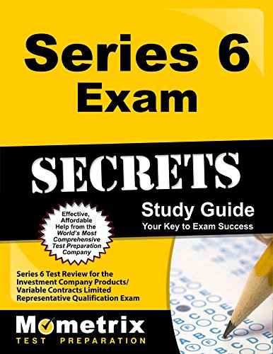 Cover of Series 6 Exam Secrets Study Guide: Series 6 Test Review for the Investment Company Products/Variable Contracts Limited Representative Qualification Ex