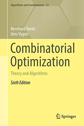 Cover of Combinatorial Optimization: Theory and Algorithms (Algorithms and Combinatorics)