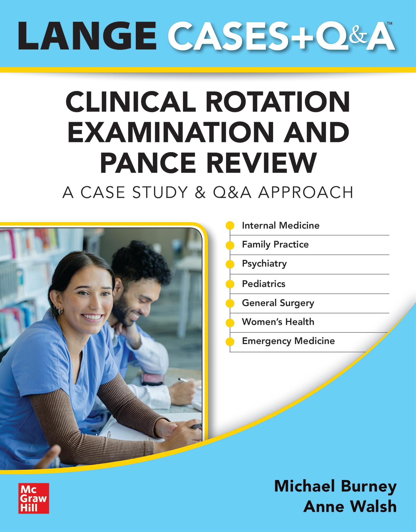 Cover of LANGE Physician Assistant Cases + Q&A Clinical Rotation Examination and PANCE Review