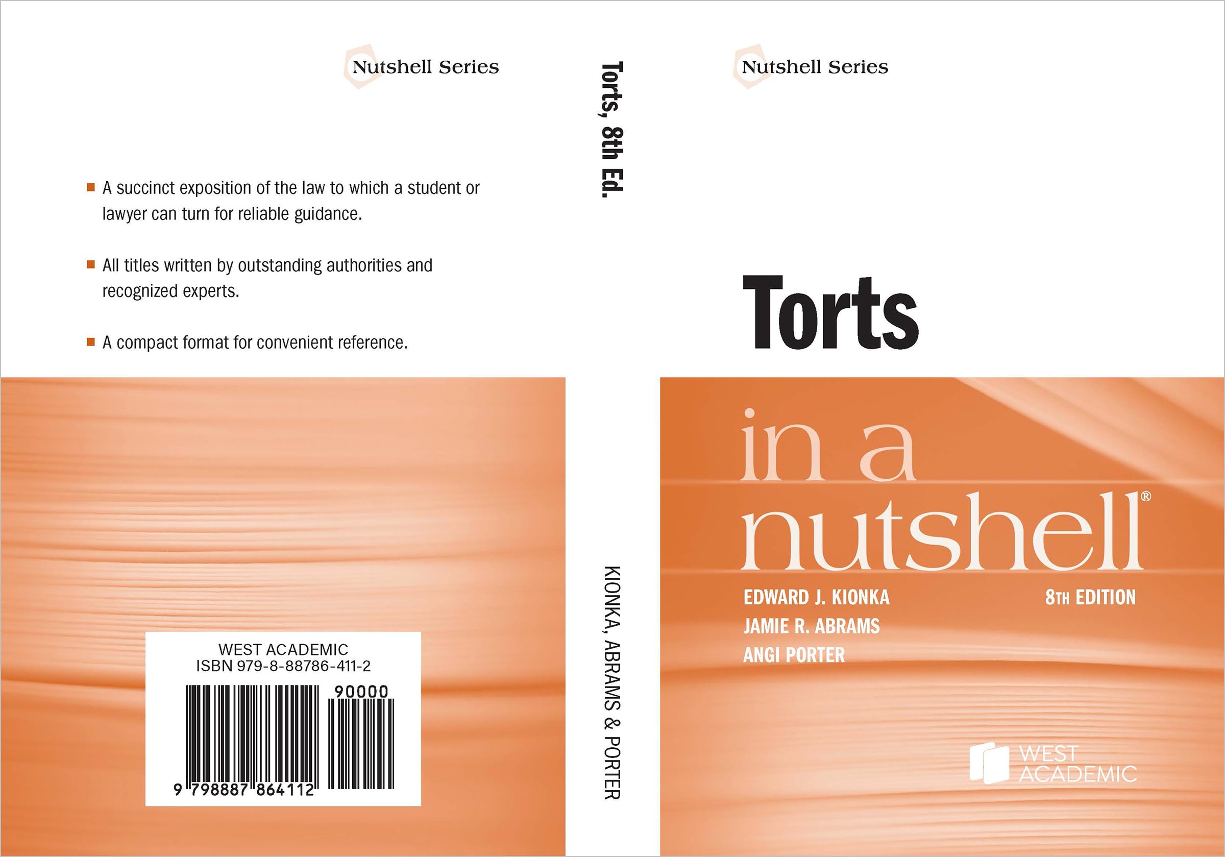 Cover of Torts in a Nutshell