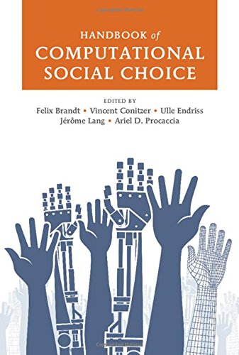 Cover of Handbook of Computational Social Choice
