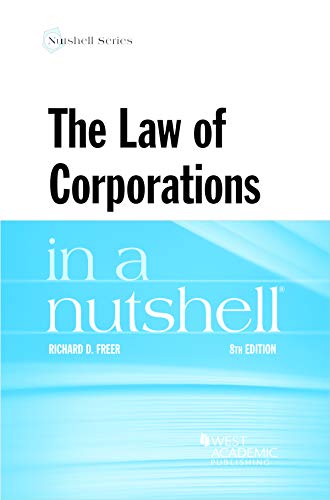 Cover of The Law of Corporations in a Nutshell (Nutshells)