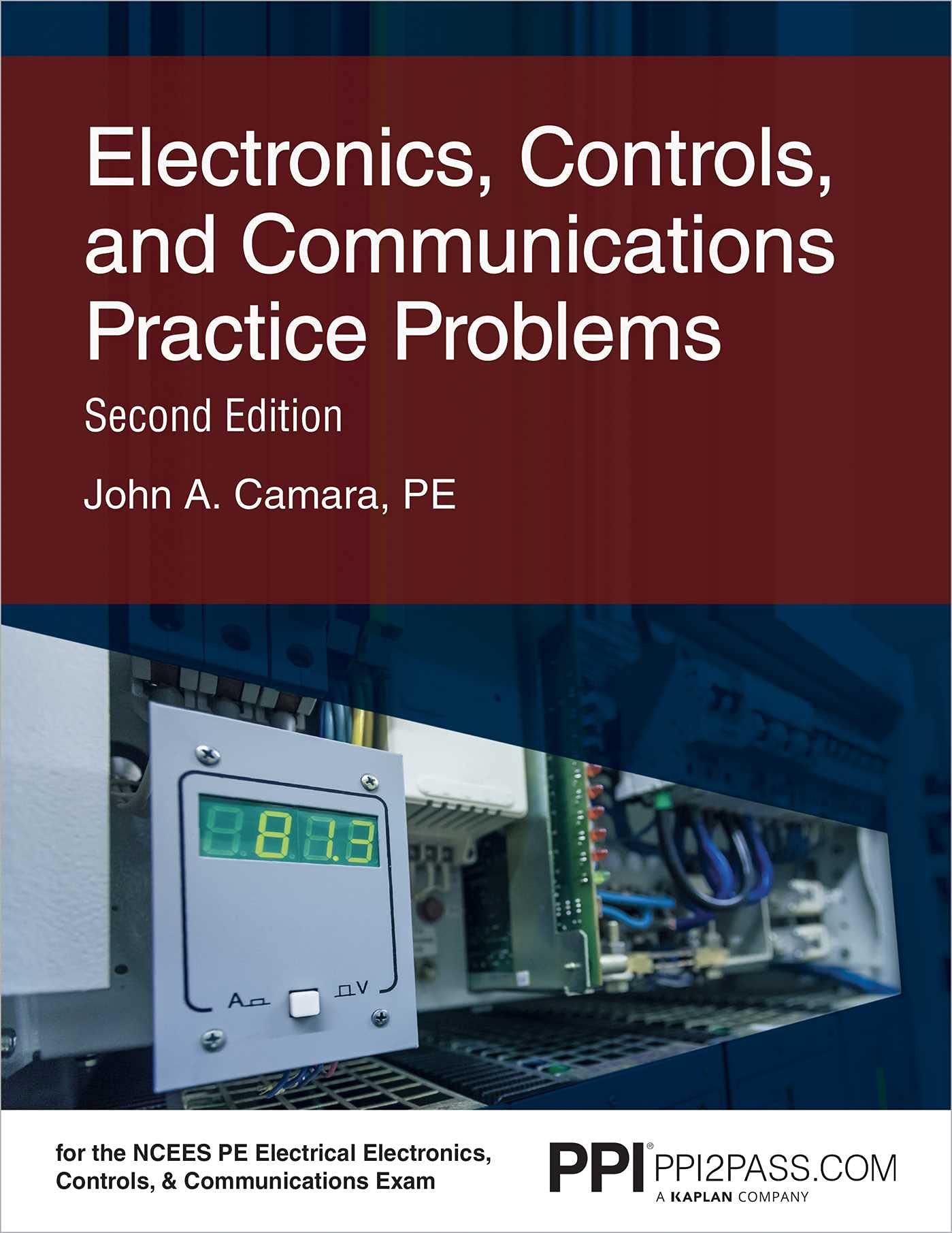 Cover of PPI Electronics, Controls, and Communications Practice Problems, 2nd Edition – Comprehensive Practice for the NCEES PE Electrical Electronics, Controls and Communications Exam
