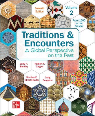 Cover of Traditions & Encounters Volume 2 from 1500 to the Present 7th