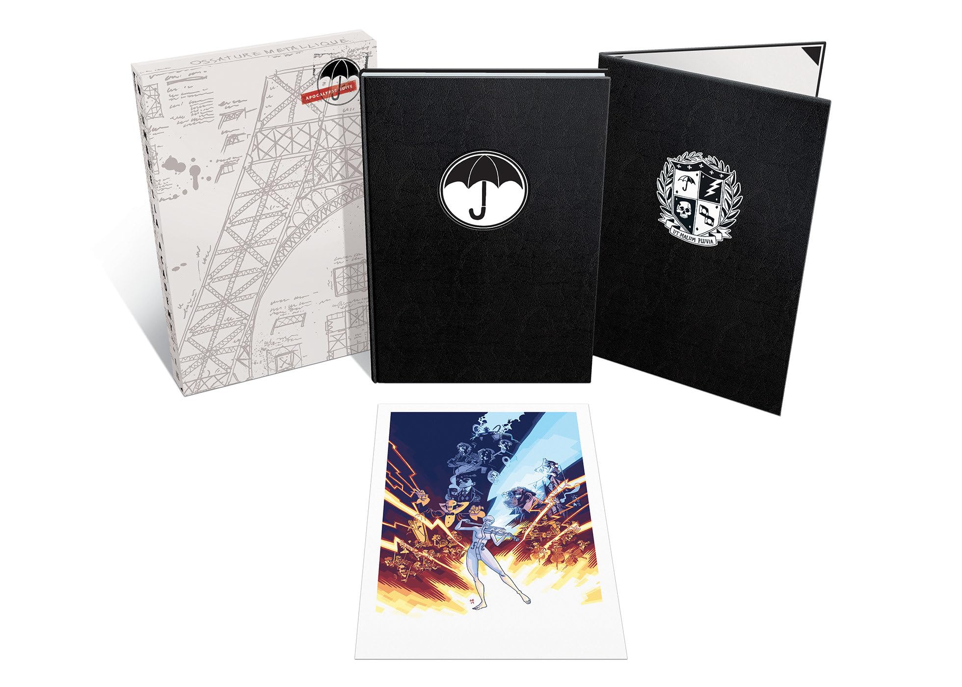 Cover of The Umbrella Academy Volume 1: Apocalypse Suite (Deluxe Edition)