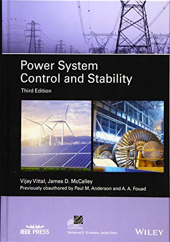 Cover of Power System Control and Stability (IEEE Press Series on Power Engineering)
