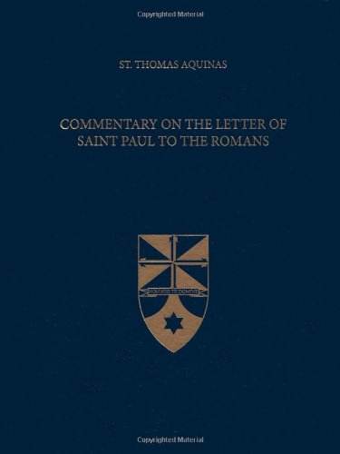 Cover of Commentary on the Letter of Saint Paul to the Romans