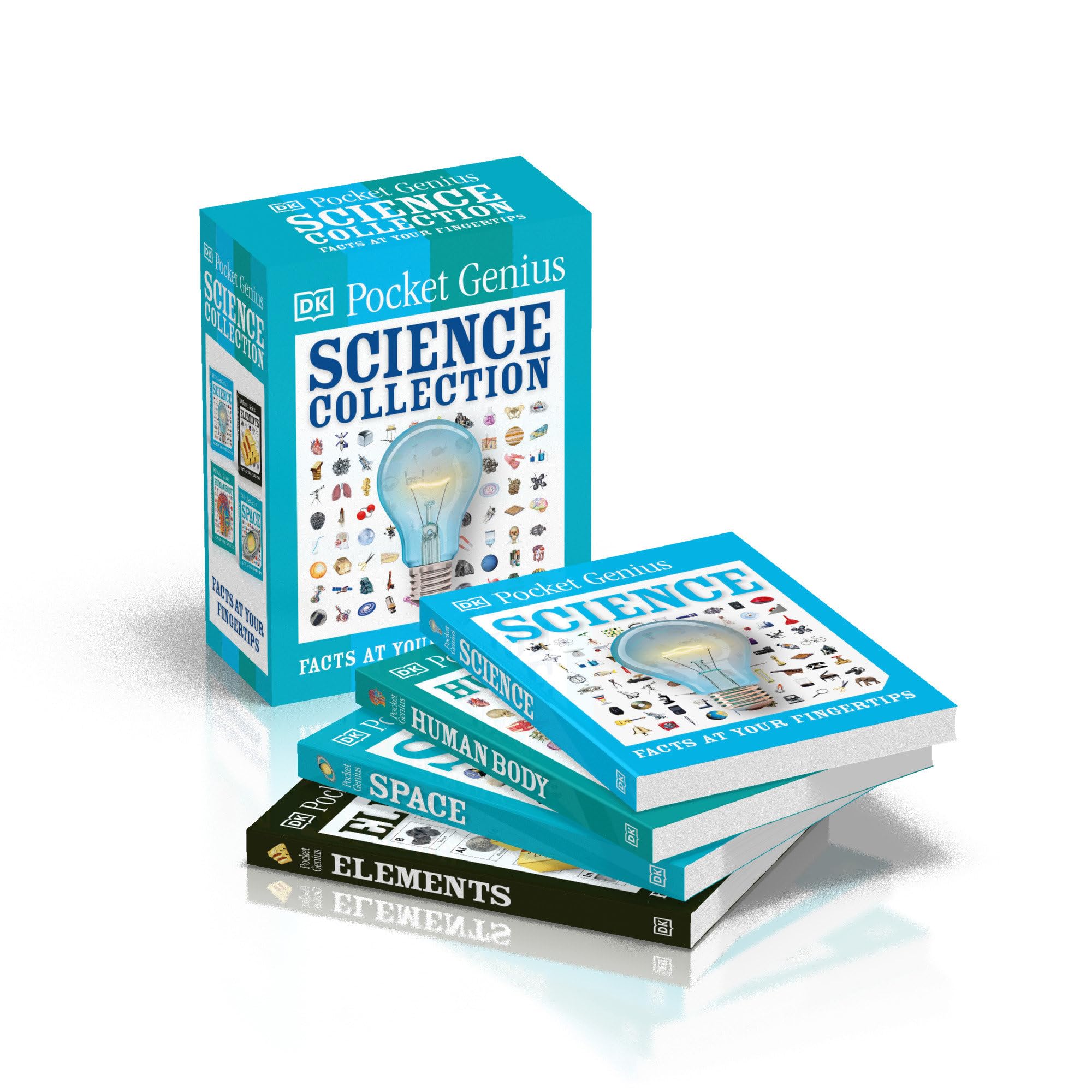 Cover of Pocket Genius Science 4-Book Collection