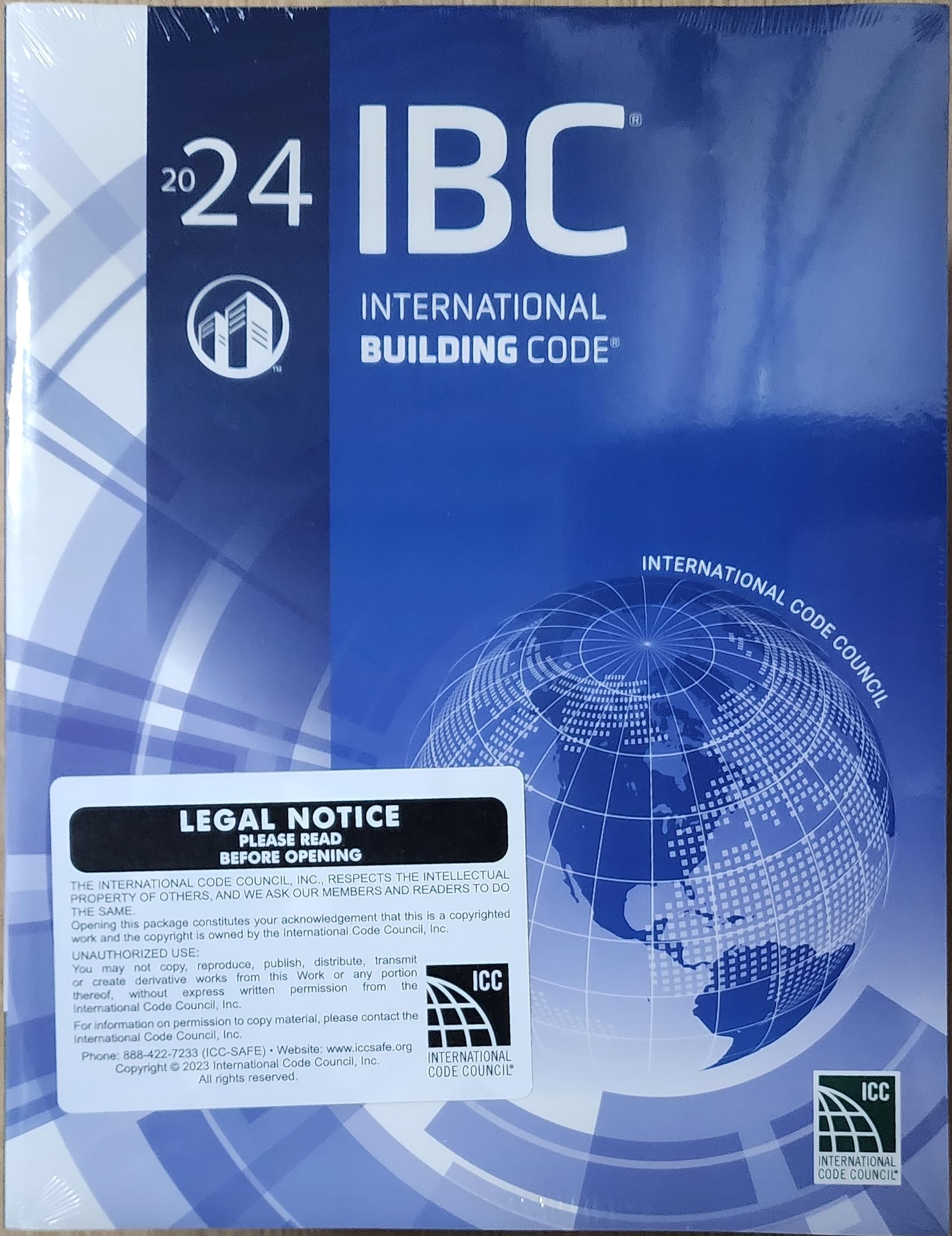 Cover of 2024 International Building Code