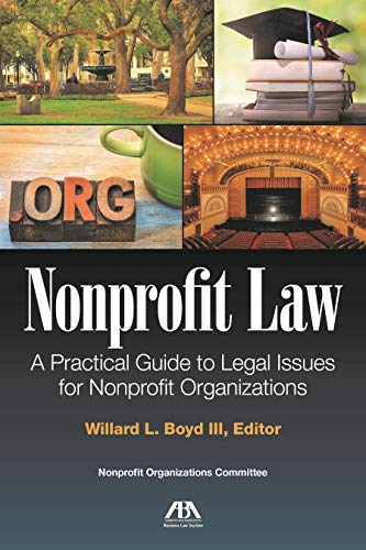 Cover of Nonprofit Laws: A Practical Guide to Legal Issues for Nonprofit Organizations