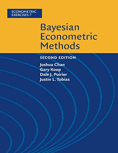 Cover of Bayesian Econometric Methods (Econometric Exercises)