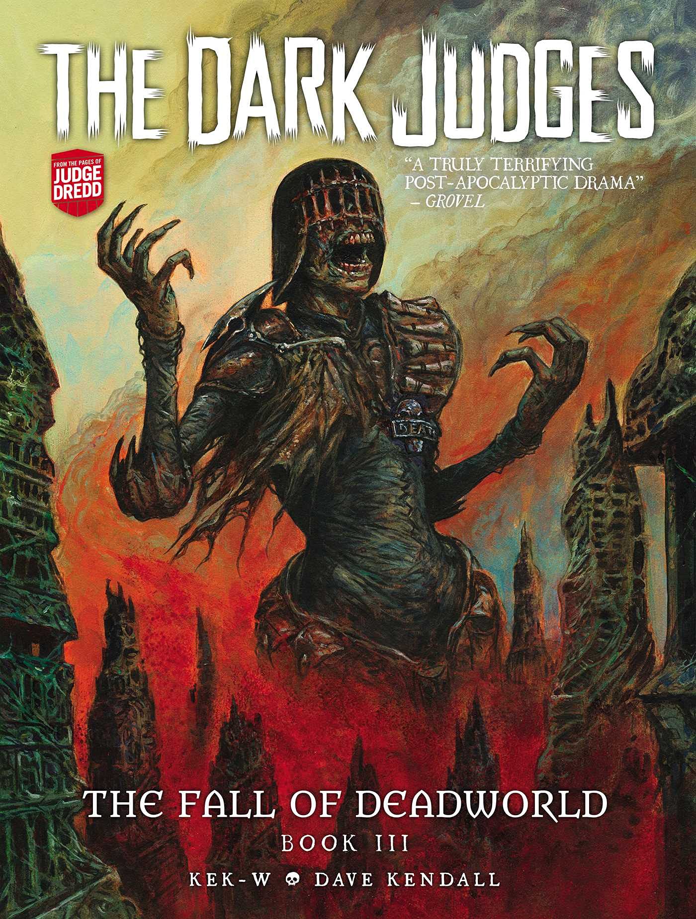 Cover of The Dark Judges: The Fall of Deadworld Book III: Doomed