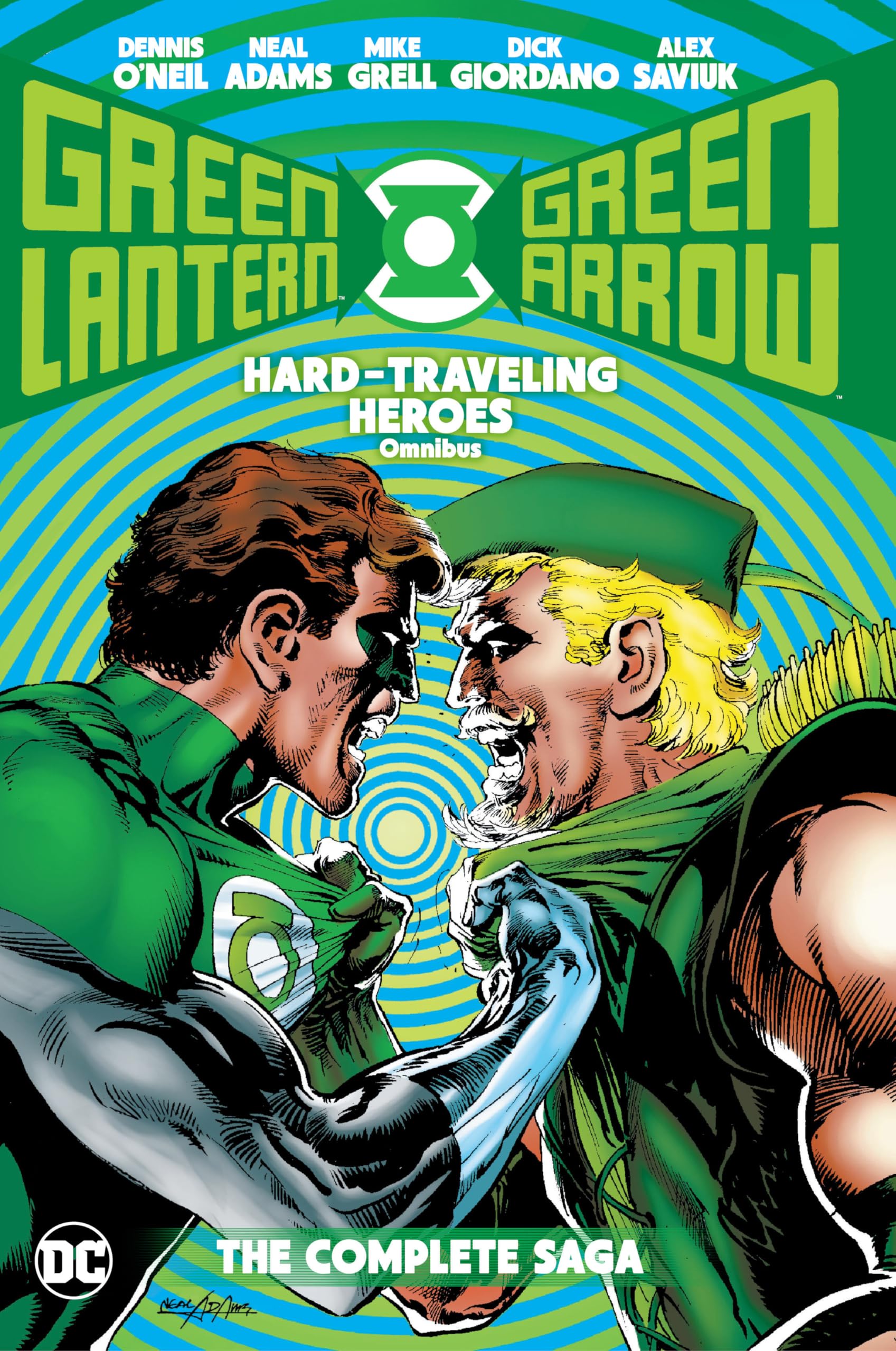 Cover of Green Lantern/Green Arrow: Hard Traveling Heroes Omnibus