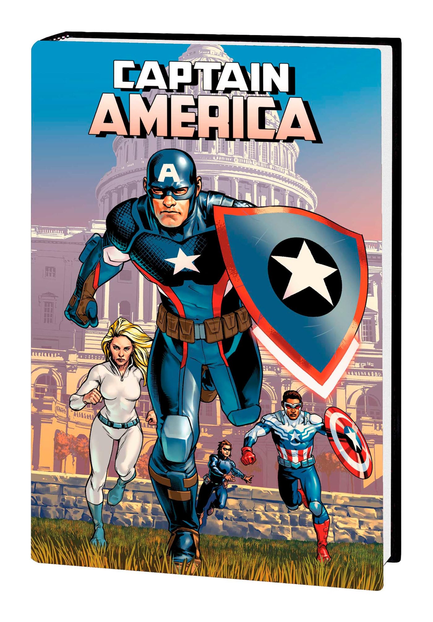 Cover of Captain America By Nick Spencer Omnibus Vol. 1 (Captain America Omnibus)