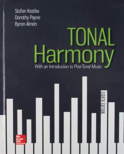 Cover of Tonal Harmony with Workbook