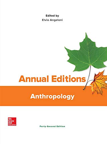 Cover of Annual Editions: Anthropology