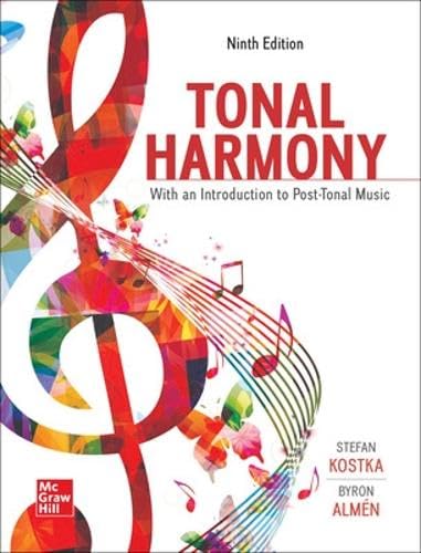 Cover of Tonal Harmony