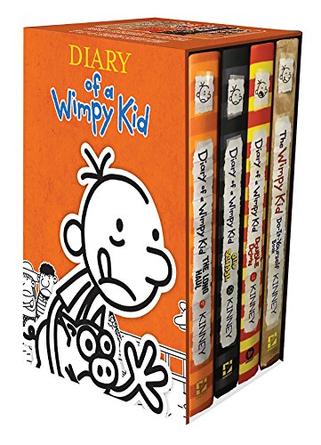 Cover of Diary of a Wimpy Kid Box of Books (9–11 plus DIY)