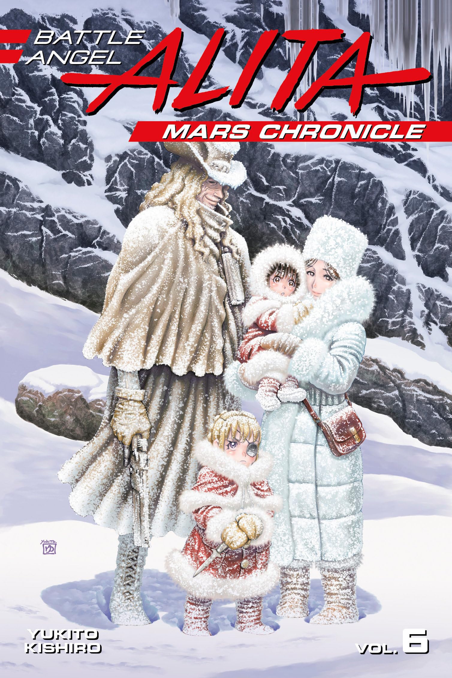 Cover of Battle Angel Alita: Mars Chronicle 6