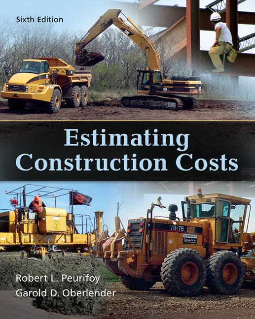 Cover of Estimating Construction Costs (Revised)