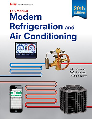 Cover of Modern Refrigeration and Air Conditioning Lab Manual (Twentieth Edition, Lab Manual)