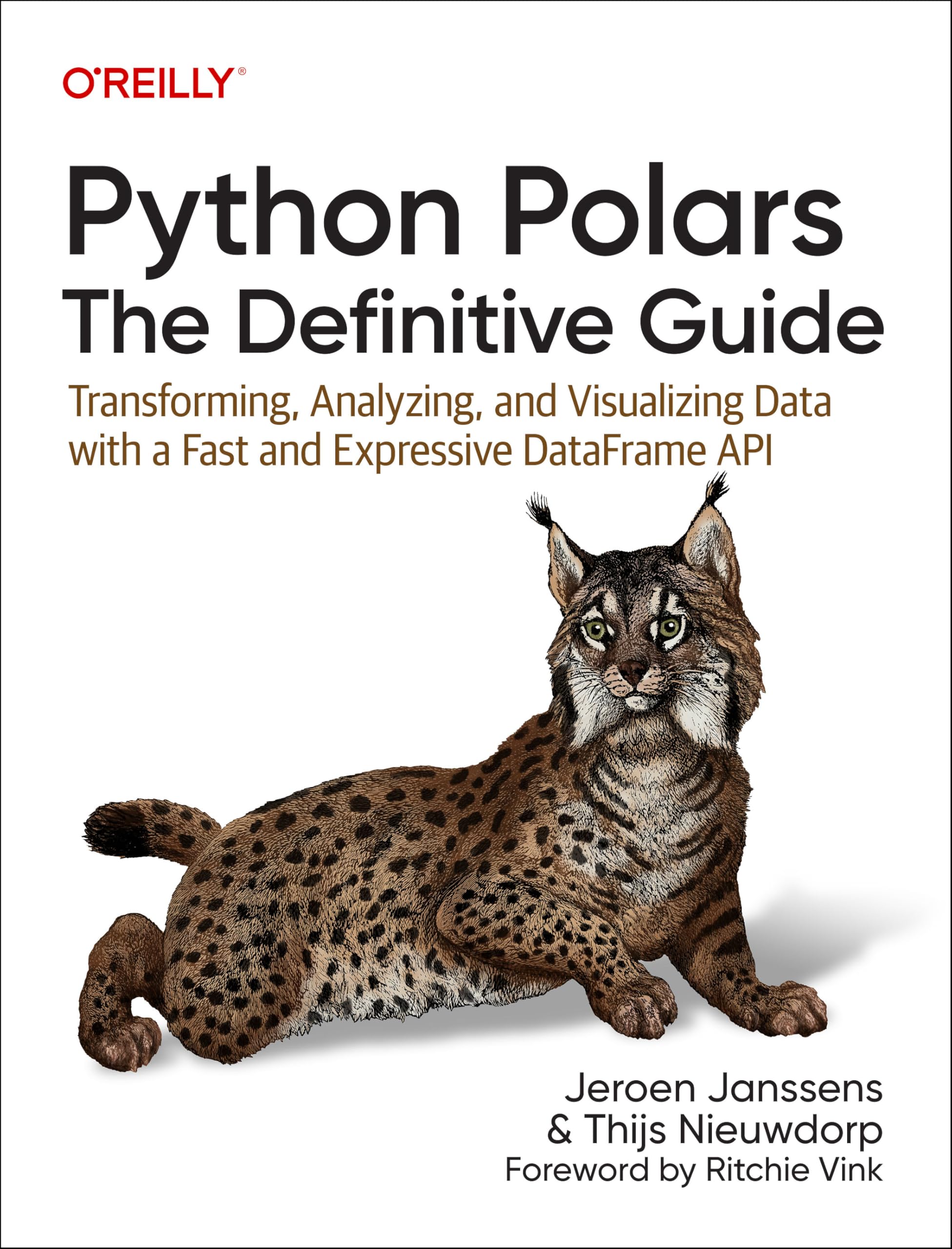 Cover of Python Polars: The Definitive Guide: Transforming, Analyzing, and Visualizing Data with a Fast and Expressive DataFrame API