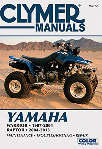 Cover of Yamaha Warrior 1987-2004 & Raptor 2004-2013