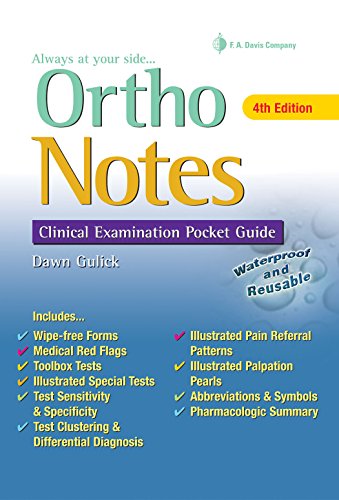 Cover of Ortho Notes: Clinical Examination Pocket Guide