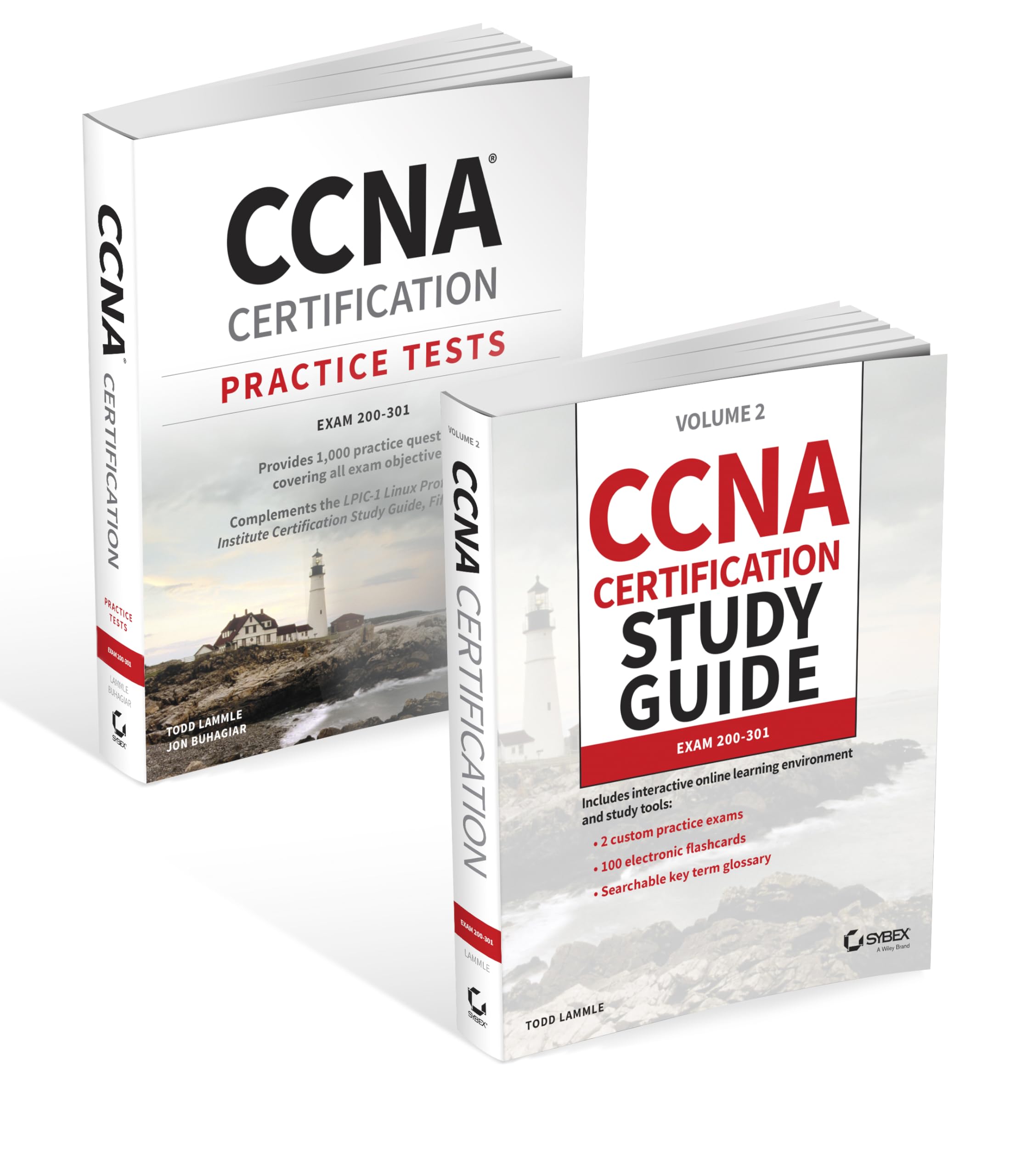 Cover of CCNA Certification Study Guide and Practice Tests Kit: Exam 200-301