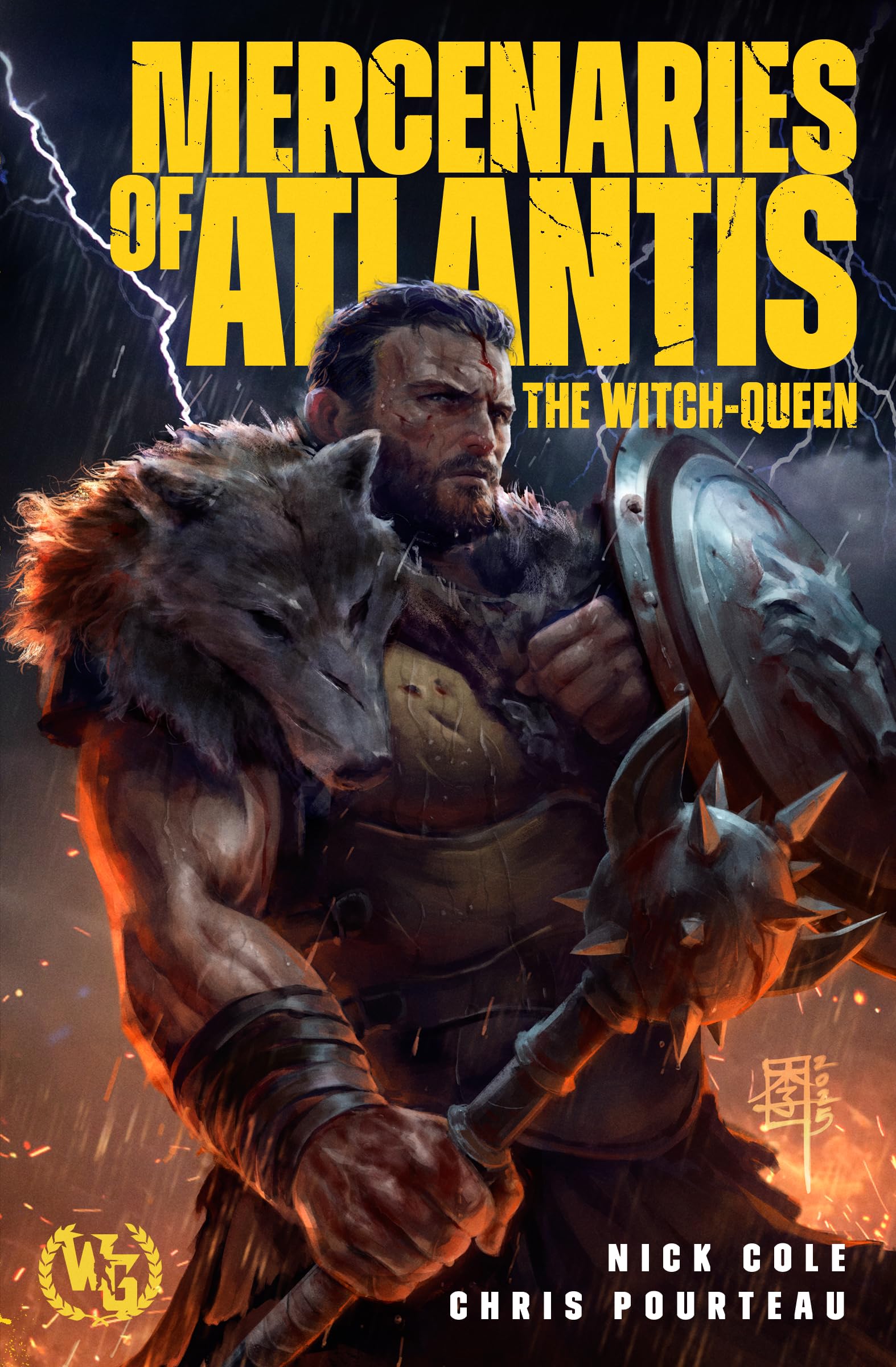 Cover of The Witch Queen: Mercenaries of Atlantis, Book 2