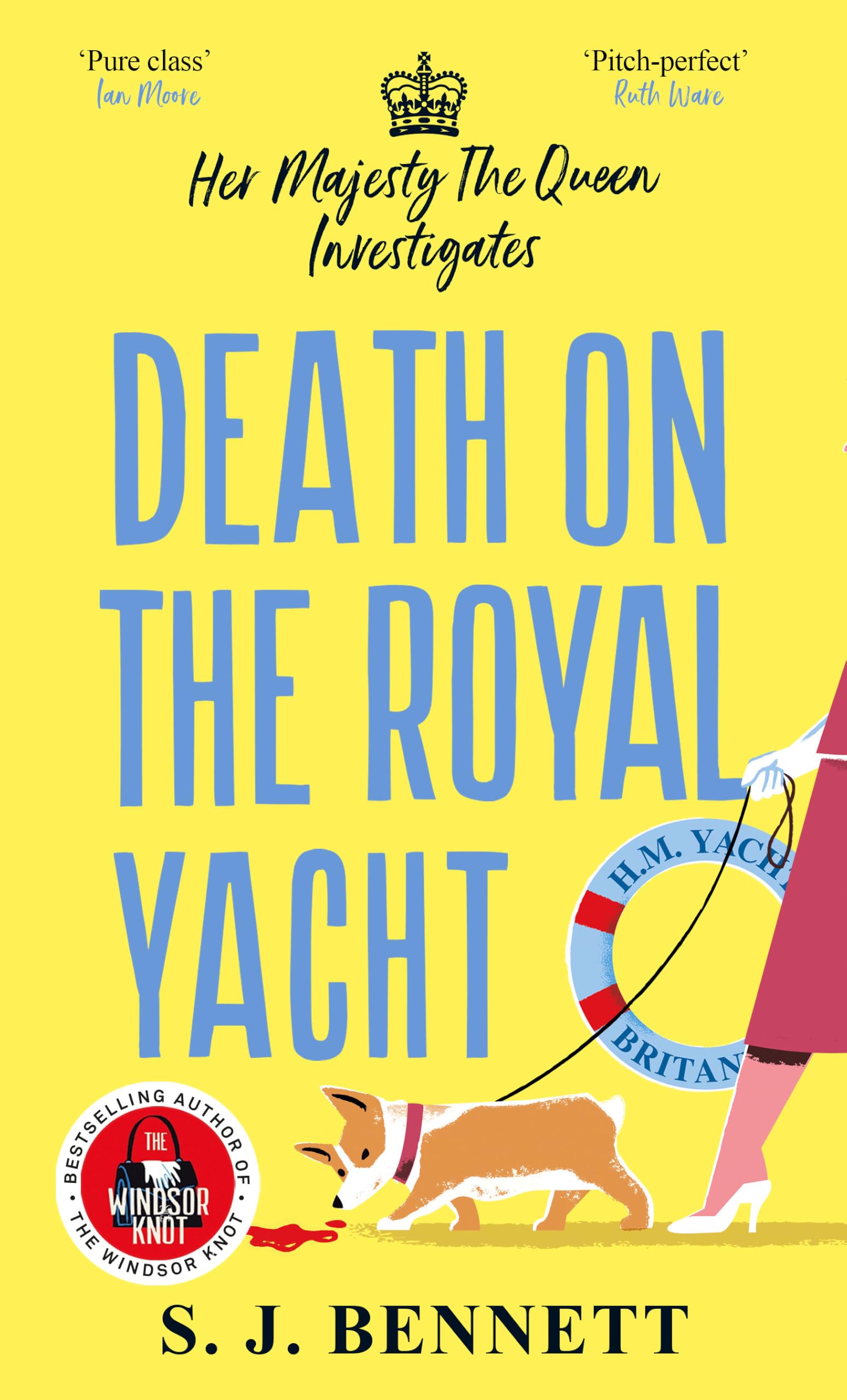 Cover of Death on the Royal Yacht (Her Majesty The Queen Investigates)