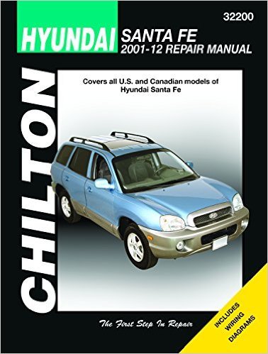 Cover of Hyundai Santa Fe Service and Repair Manual 2001-12 (Chilton)