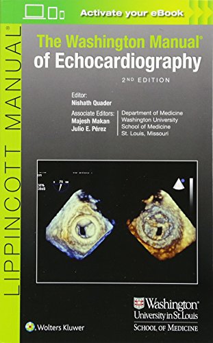 Cover of The Washington Manual of Echocardiography