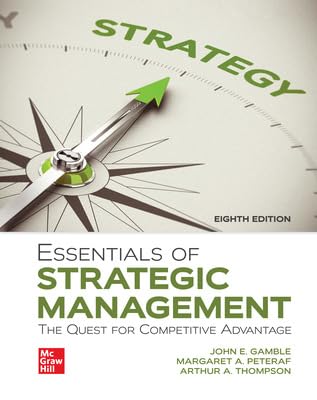 Cover of Loose-Leaf Essentials of Strategic Management