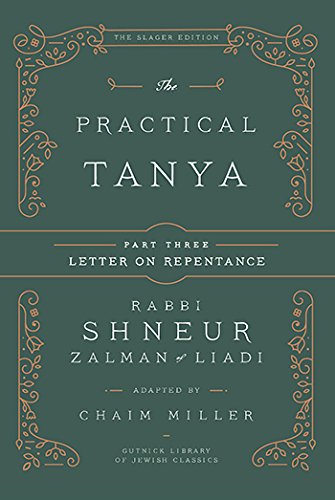 Cover of The Practical Tanya - Part Three - Letter On Repentance
