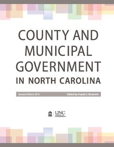 Cover of County and Municipal Government in North Carolina (Second Edition, 2014)